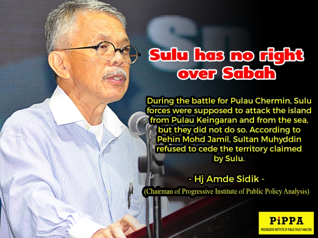 Sulu have no claim on Sabah 2016 1.jpg